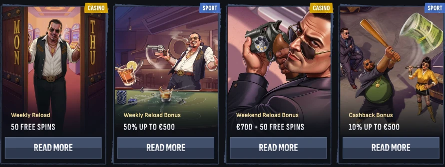 Mafia Casino Boni